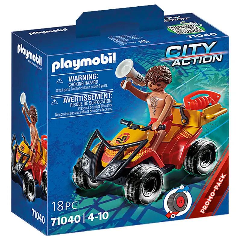 Quad Guardaspiaggia Playmobil City Action - playmobil
