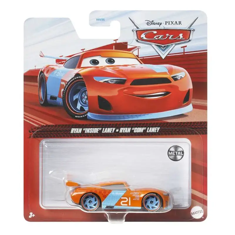 Cars 3 Personaggio 1:55 Rayan Inside GRR47 - play set