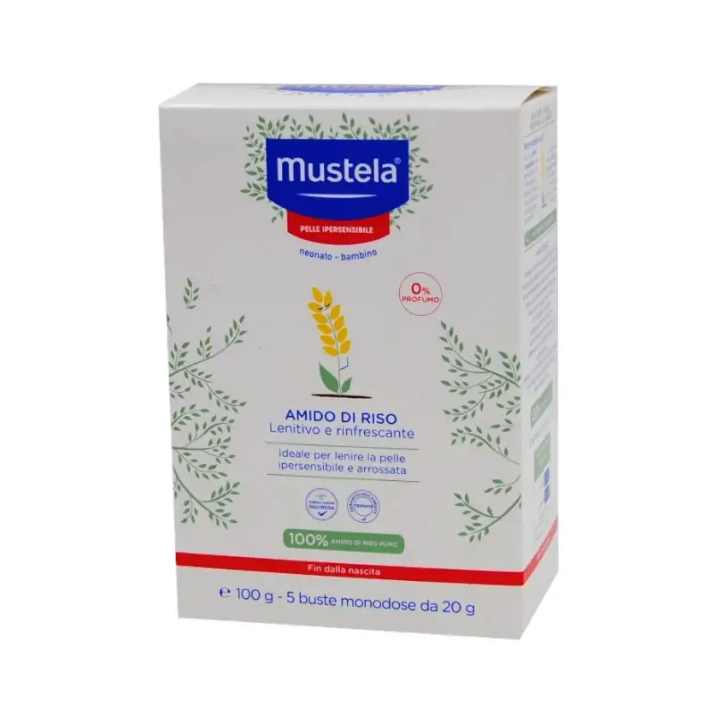 Mustela Amido di Riso 100gr - cosmesi e igiene
