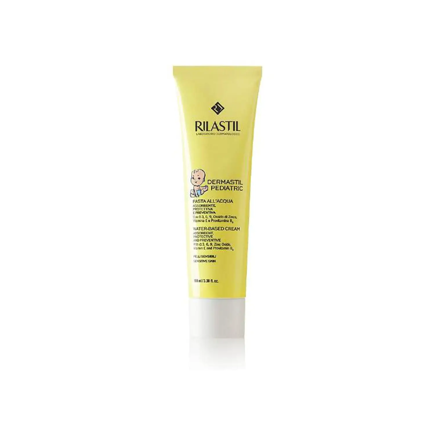 Dermastil Pediatric Pasta All’acqua 100 ml Rilastil - cosmesi e igiene