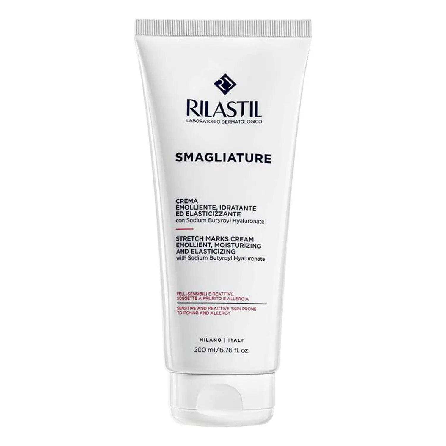 RILASTIL CREMA SMAGLIATURE PELLI SENSIBILI 200 ML - cosmesi e igiene