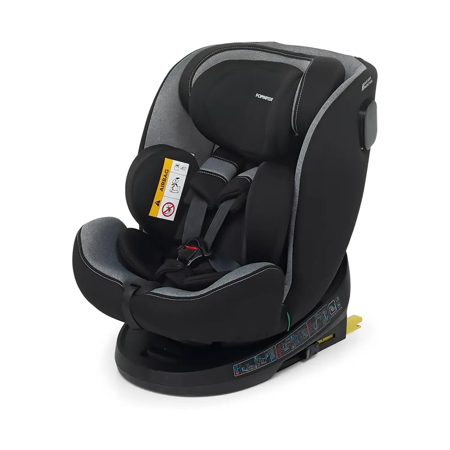 Seggiolino Auto Circle I-size Carbon 0-12a 40-150 Cm Foppapedretti - bambini 40-150 cm (0-12 anni)