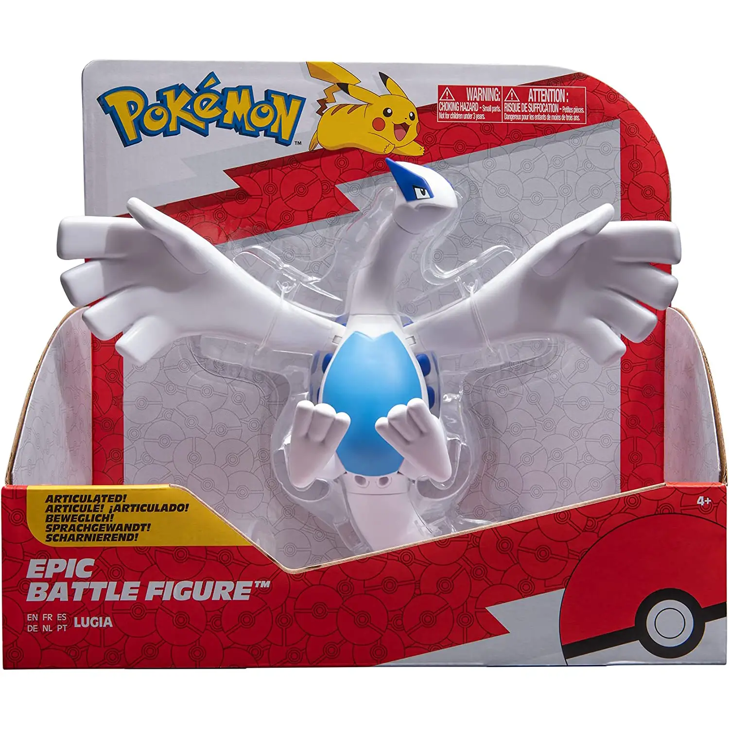 Pokemon Personaggio Gigante Articolato: Lugia - action figures ed accessori