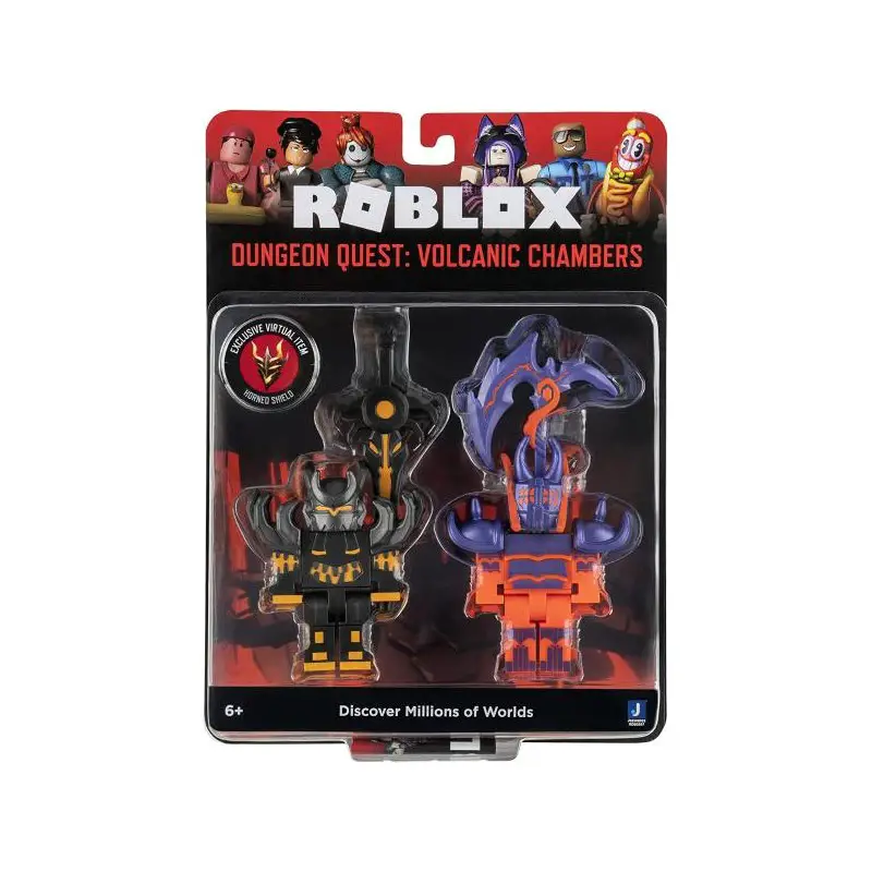 Roblox Game Pack - Dungeon Quest: Volcanic Chambers - action figures ed accessori