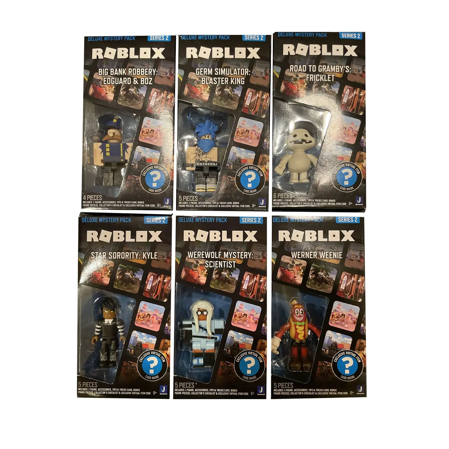 Roblox Deluxe Mistery Pack - action figures ed accessori