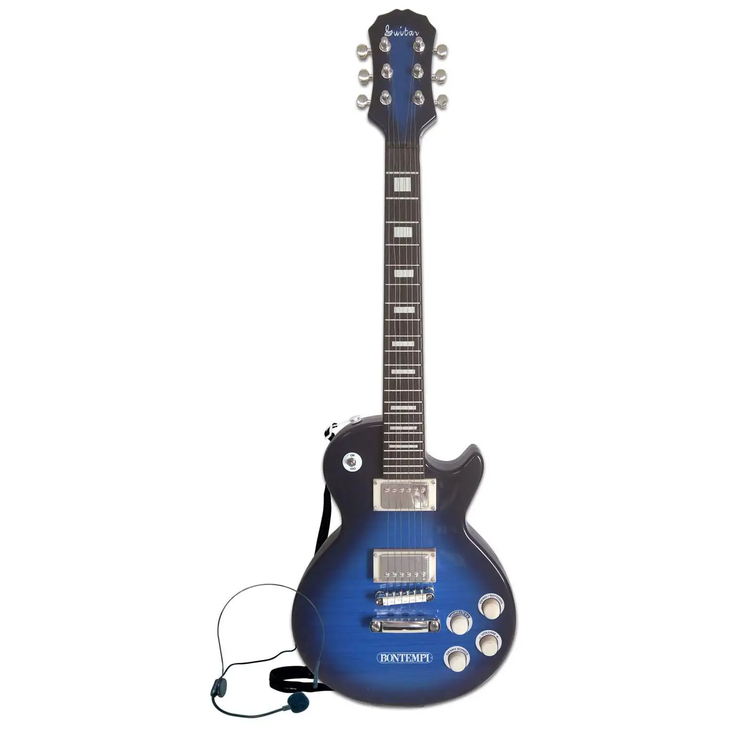 Bontempi Chitarra Rock Elettronica con Connessione Wireless – Suona come una Vera Rockstar - musicali