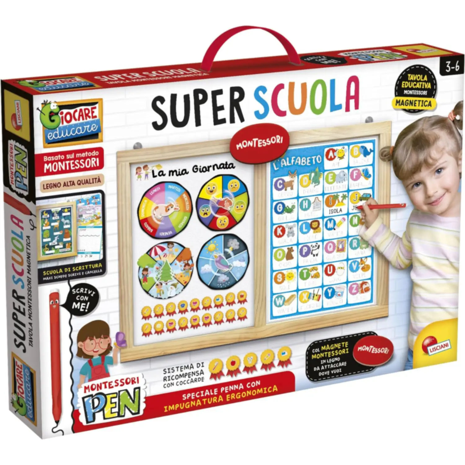 Lisciani Super Scuola Montessori - Primi giochi