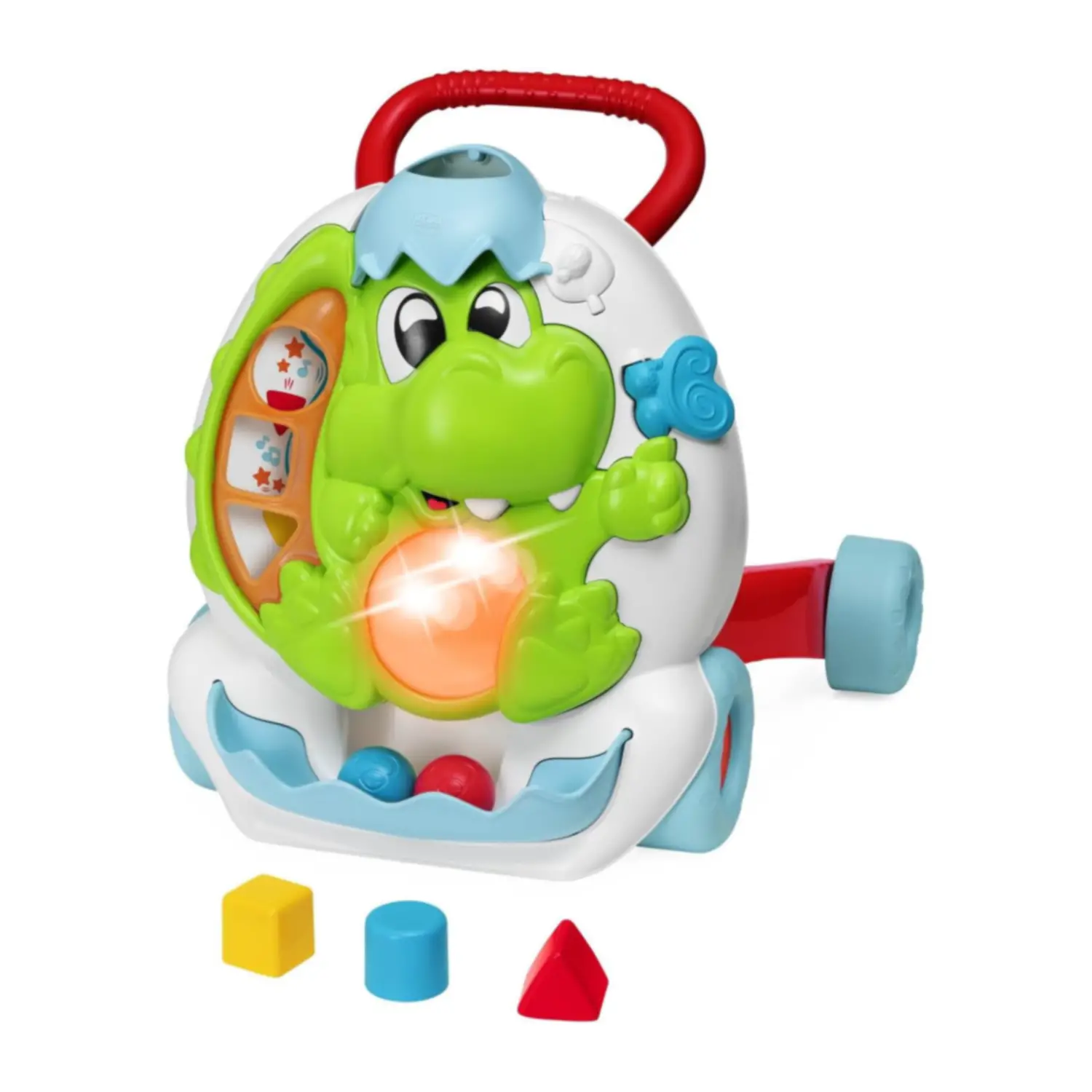 Chicco Gioco Primipassi Dinosauro, 2in1 Evolutivo, Girello e Centro Attività - Primi movimenti
