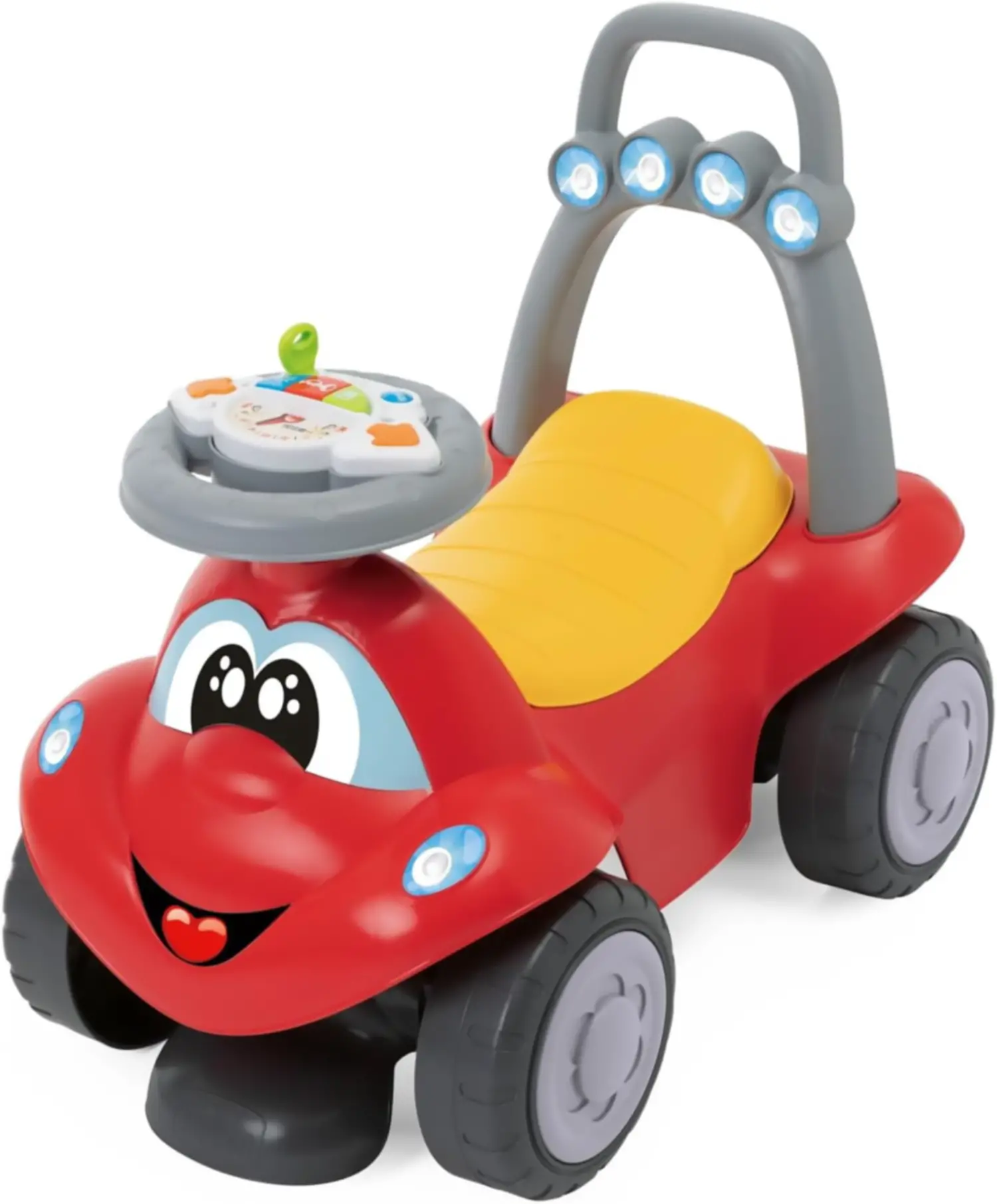 Chicco Billy Quattro, Gioco 4in1 Evolutivo, Cavalcabile, Primipassi, Dondolo, Spingi&Vai - Primi movimenti