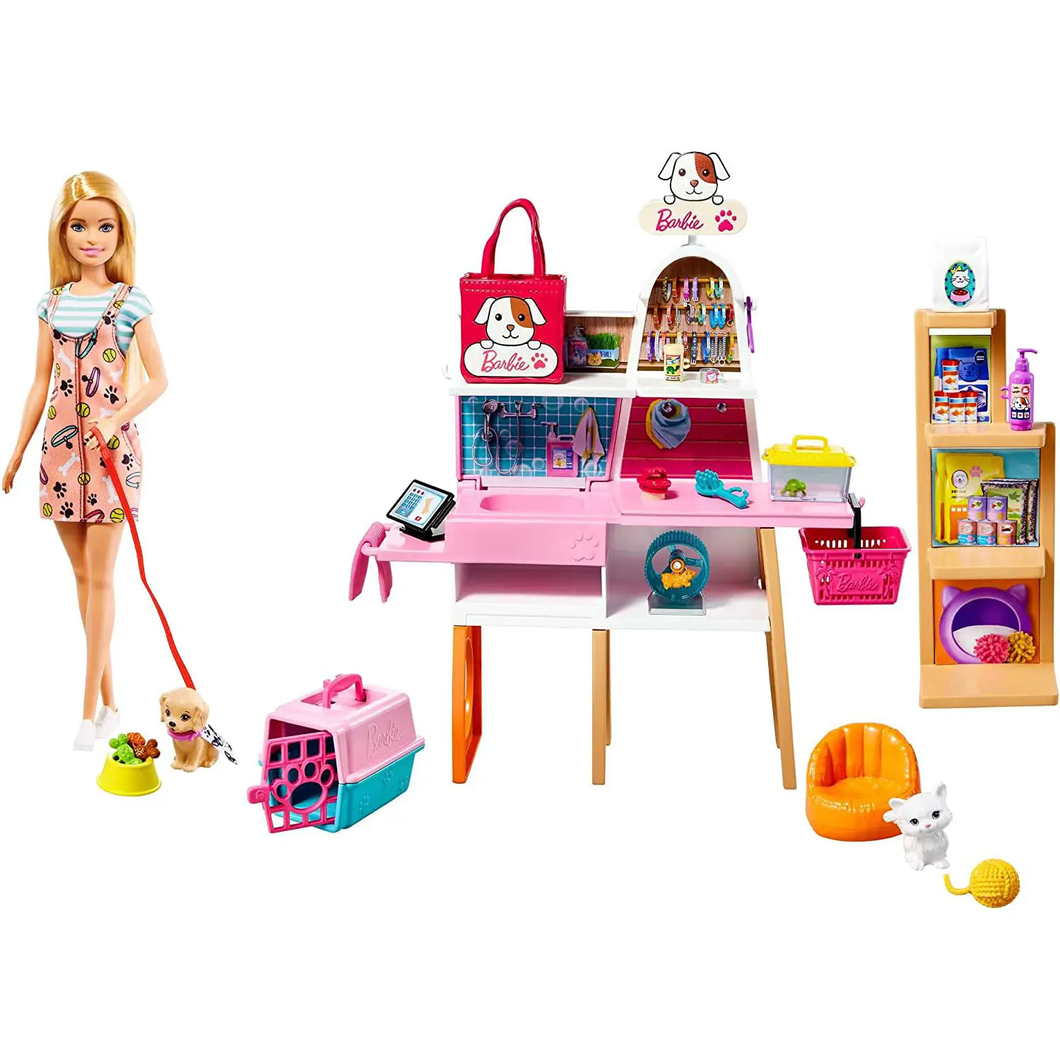 Barbie Pet Store Set Playset Grg90 - collezionabili bambina