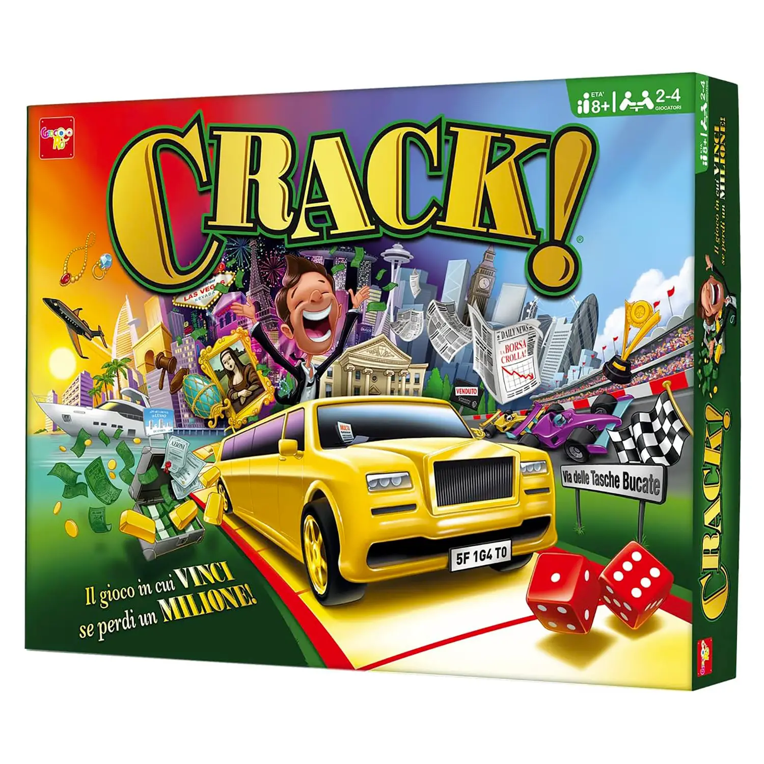 CRACK! – Il Gioco in cui Vinci se Perdi un Milione - Giochi di società