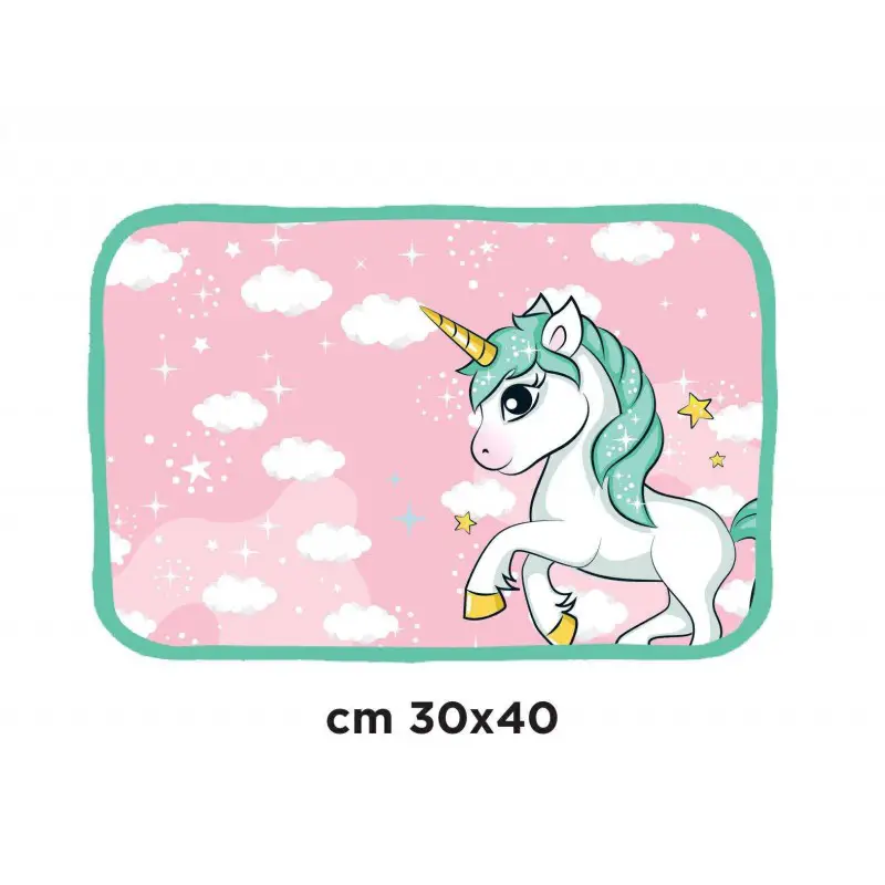 Unicorno Tovaglietta Ripiegabile Impermeabile - biancheria casa