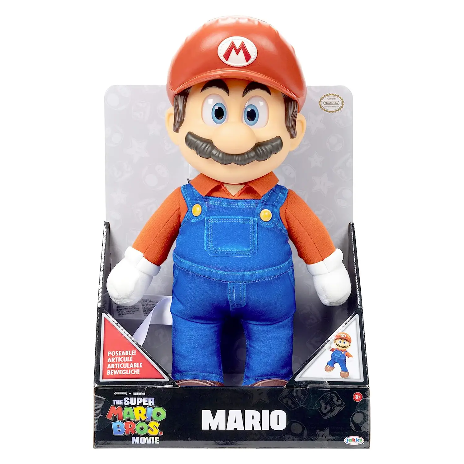 Super Mario Movie plush Mario 35cm - peluches 0/36 mesi