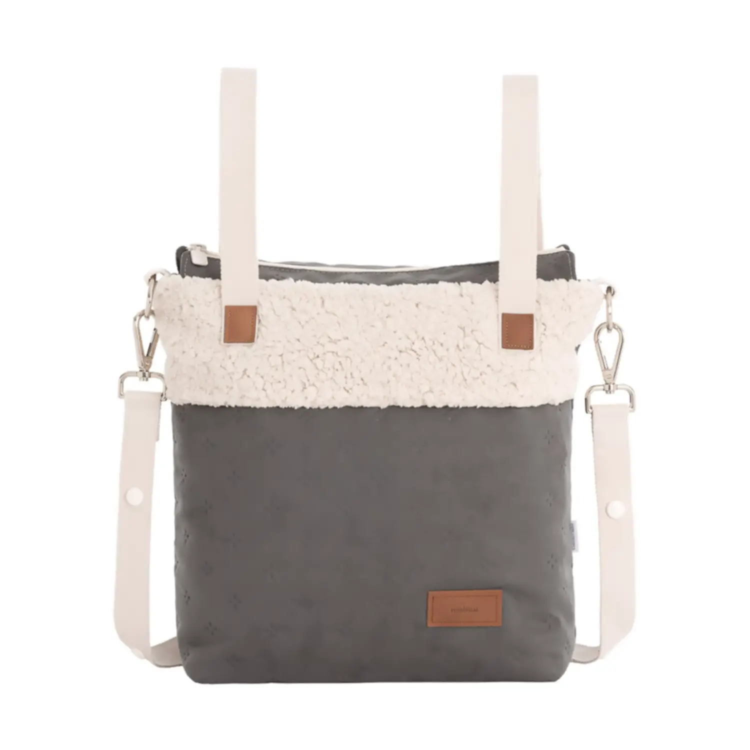 Borsa Passeggino Talega Soft Winter Grau 12x40x35 Cm - borse e zaini