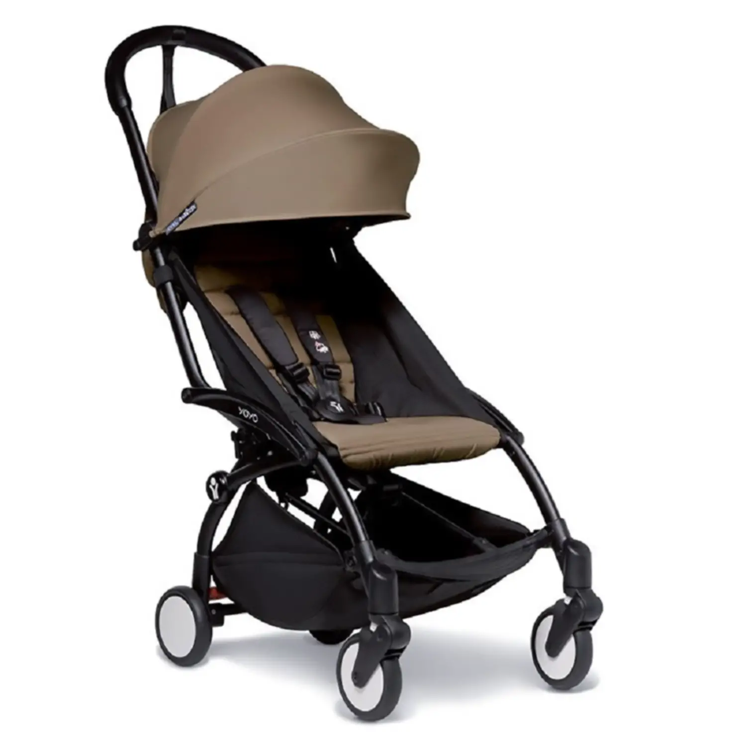 Babyzen Passeggino Yoyo2 6+ Toffee con Telaio Black - passeggini compatti