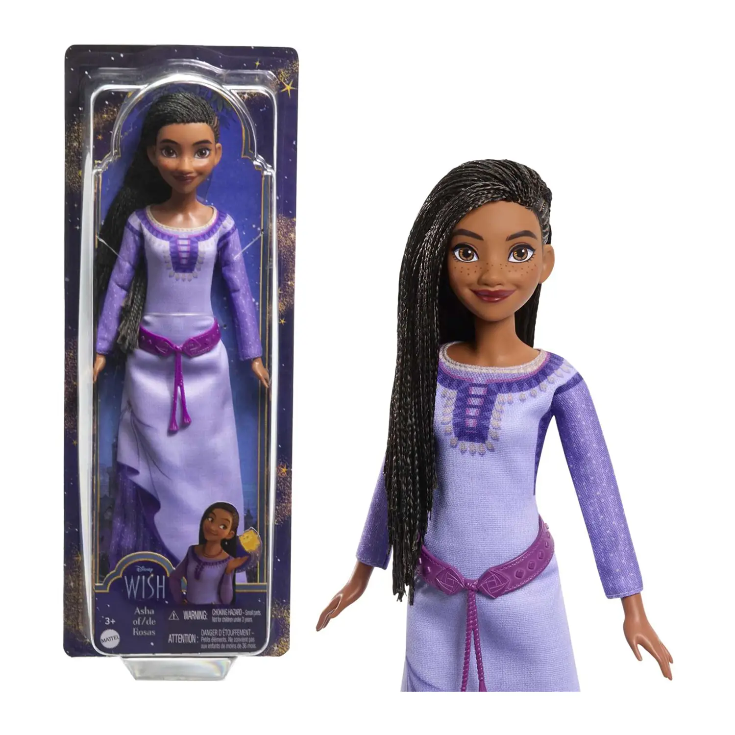 Bambola Asha Di Rosas, Disney Wish - collezionabili bambina