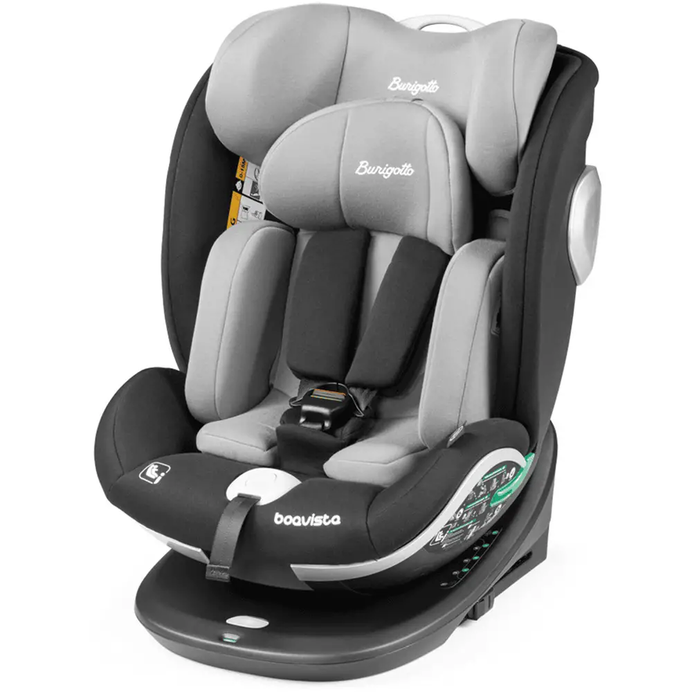 Seggiolino Auto Boavista Black & Grey 40-150cm - bambini 40-150 cm (0-12 anni)