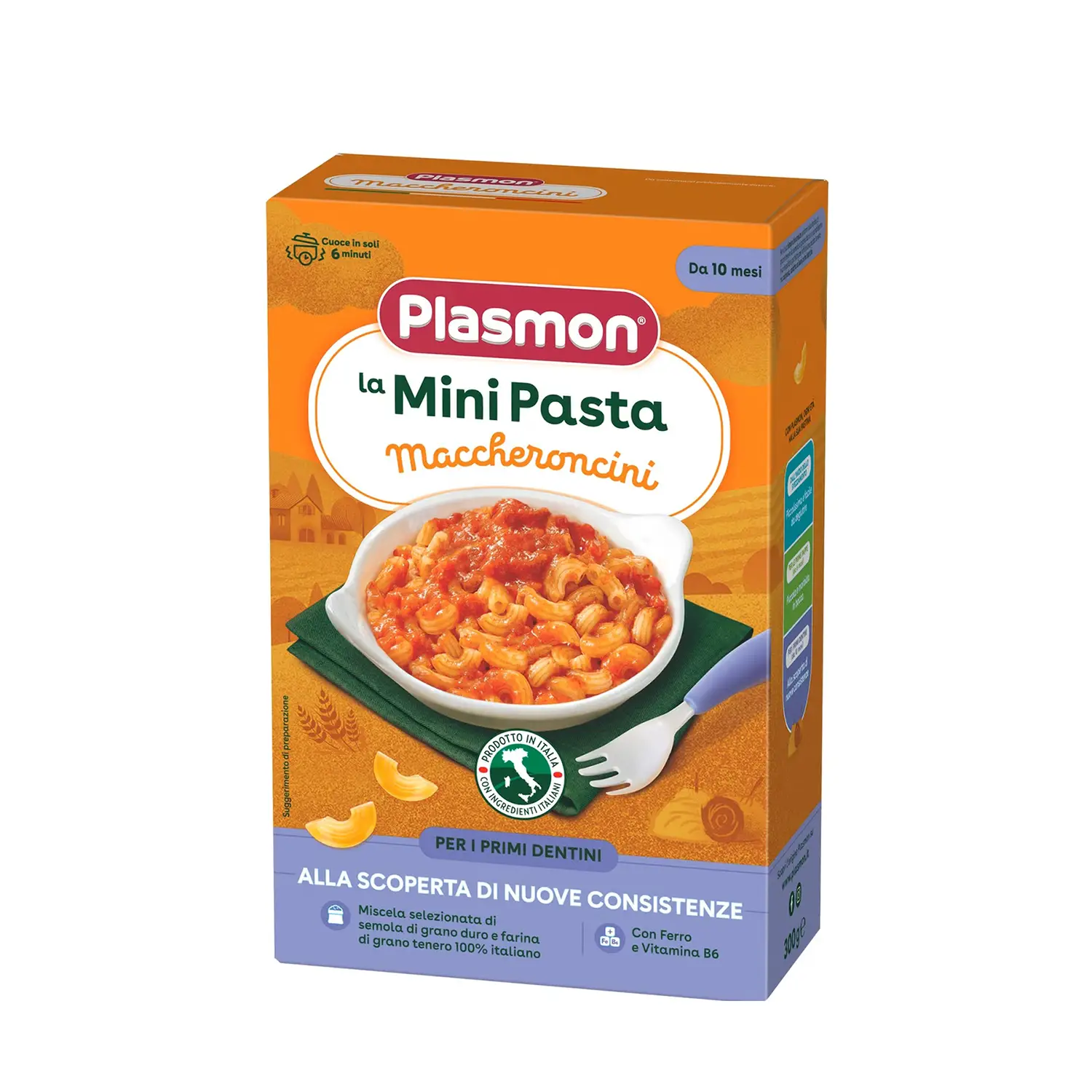 Pastina Plasmon Maccheroncini 300 g - pastine