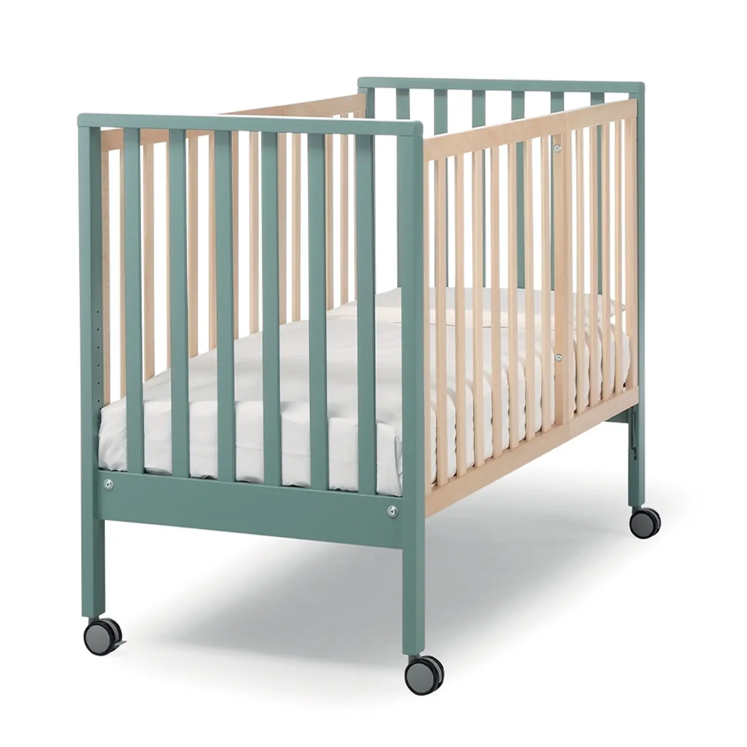 Lettino Evolution 6 in 1 con Funzione Culla Salvia Erbesi – Lettino Co-Sleeping - collezioni