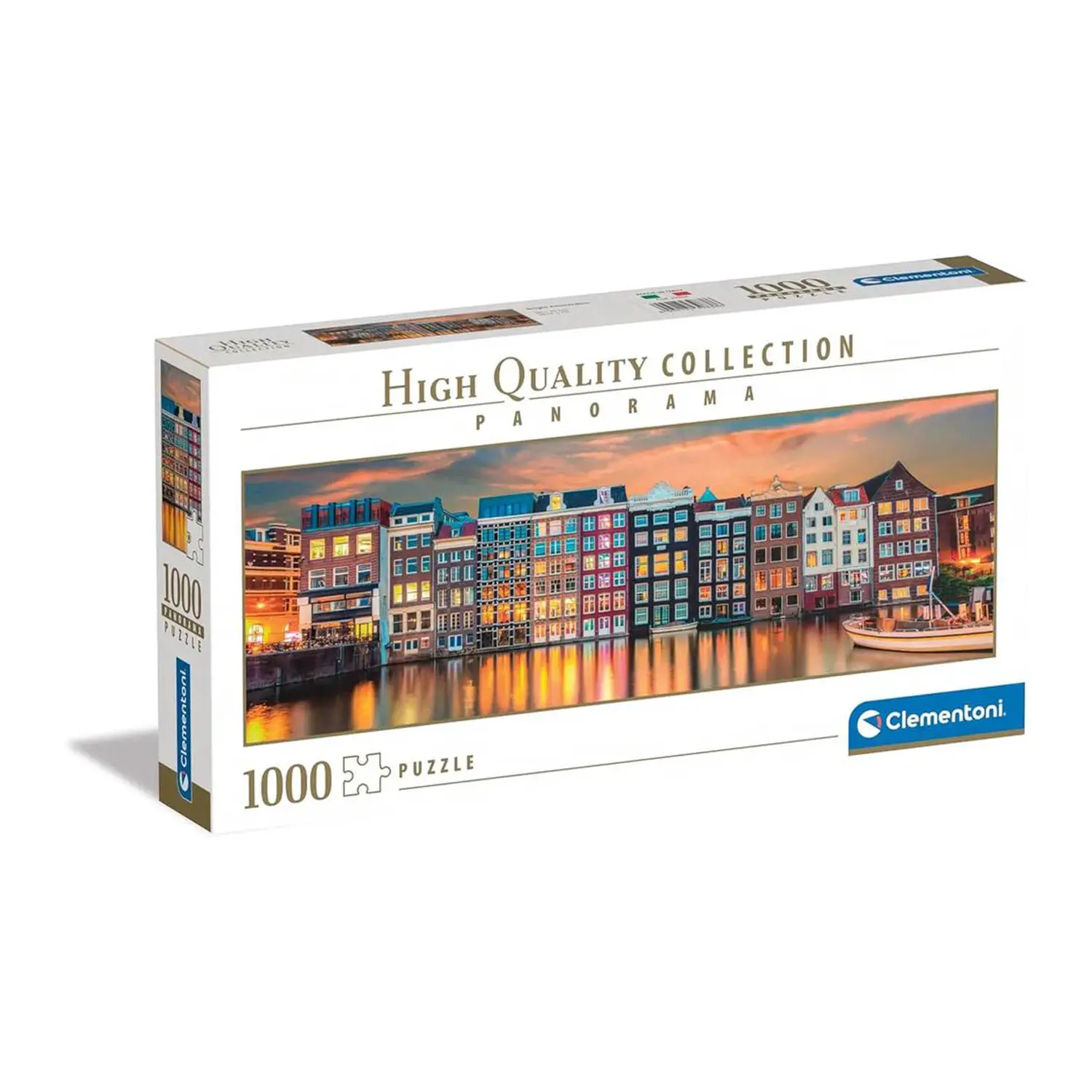 Puzzle 1000 Pezzi Panorama Hqc Bright Amsterdam - puzzle adulti