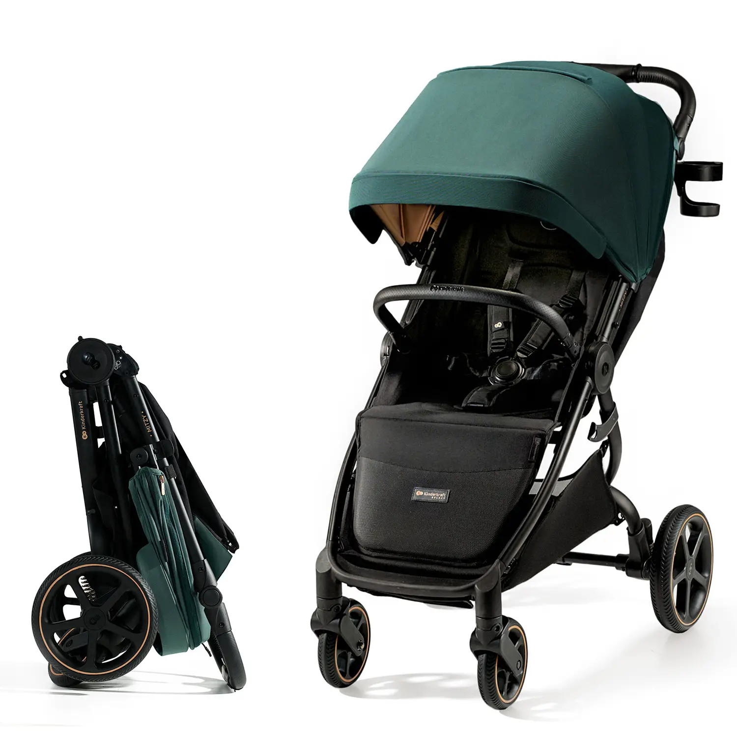 Passeggino Mitzy Green Kinderkraft - passeggini compatti