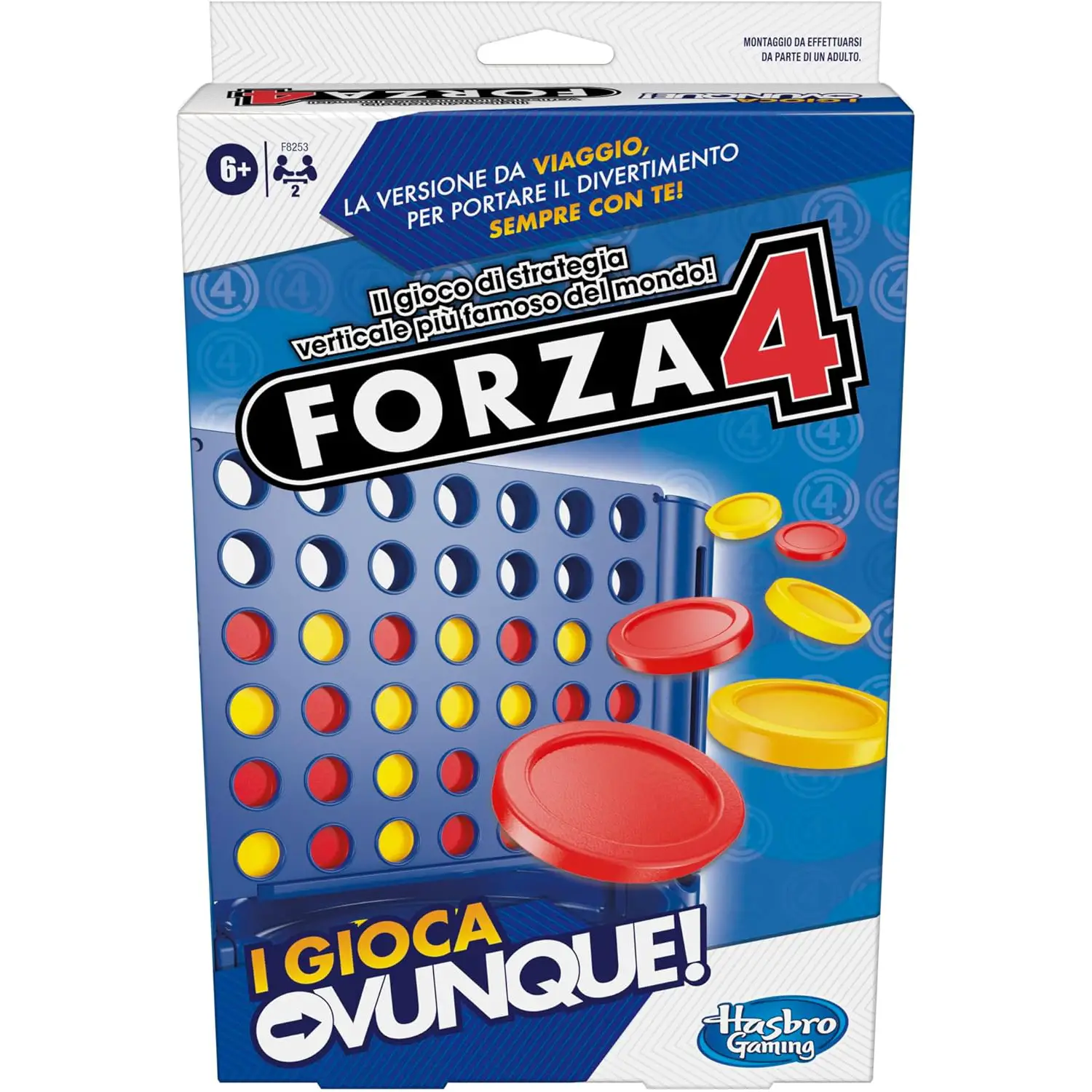 Forza Quattro I Gioca Ovunque - Giochi di società