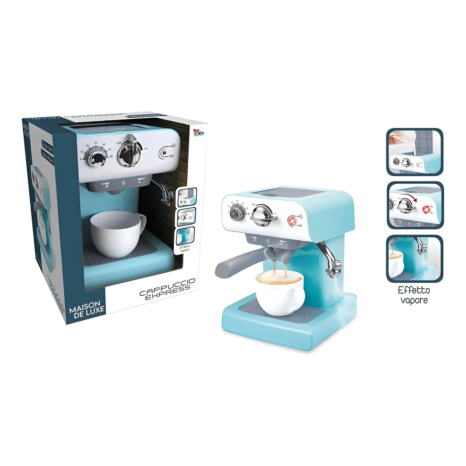 Macchina Cappuccino Maison de Luxe per Bambini - Gioco Divertente - Cucine e gioco simbolico
