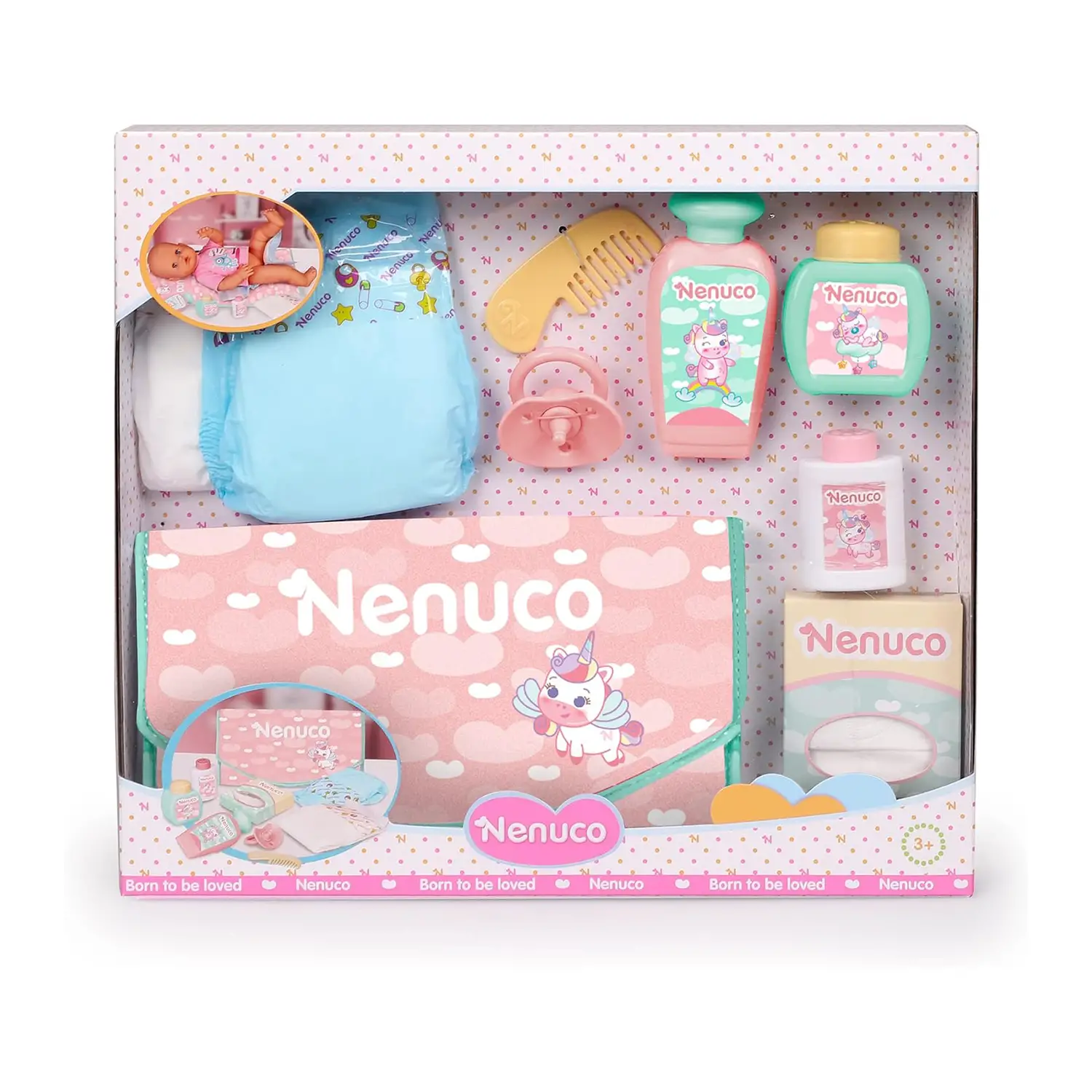 Nenuco Borsa Cambio per Bambola - play set e accessori bambole