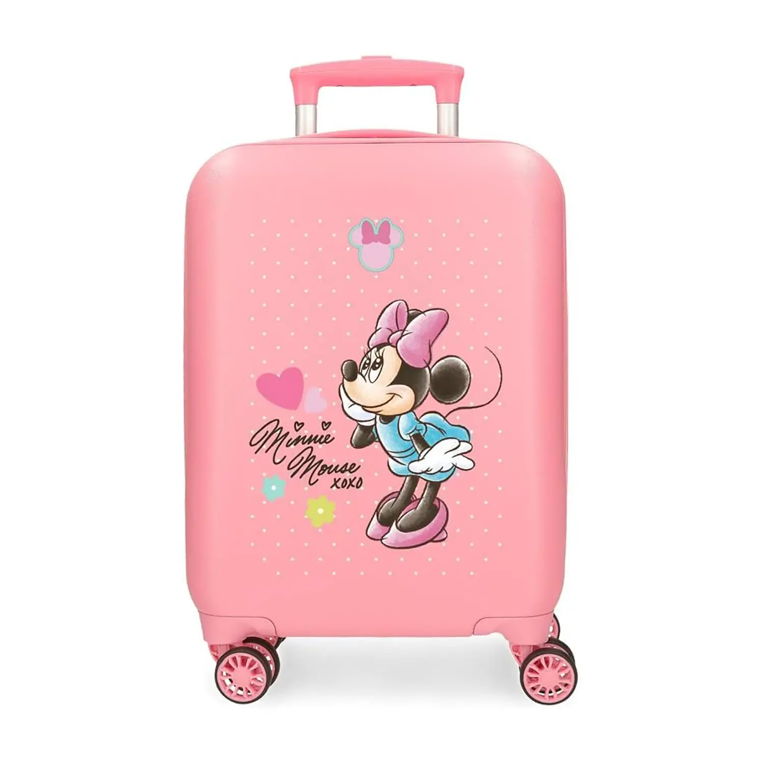 Minnie Imagine Trolley Abs 50 Cm 4 Ruote Rosa -