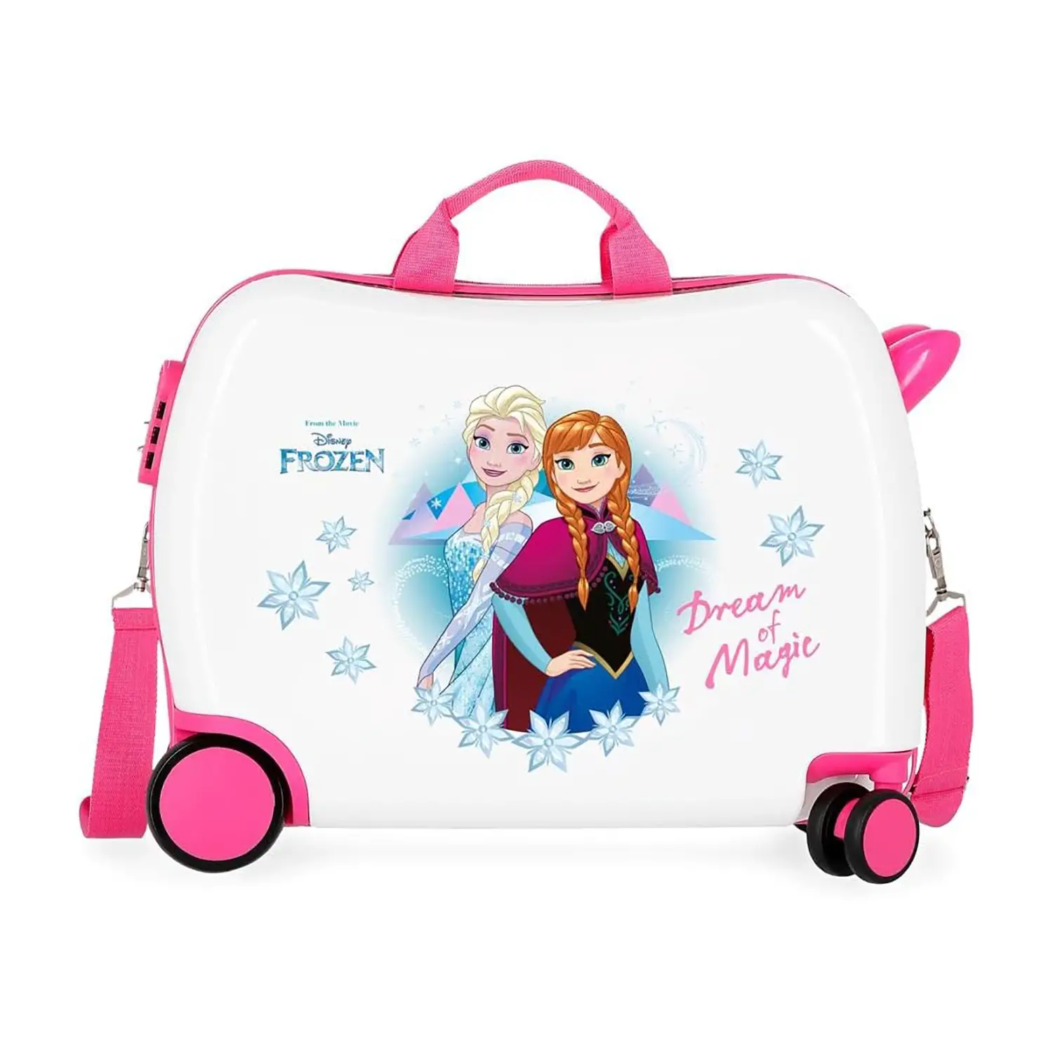 Frozen Dream Of Magic Trolley Cavalcabile Abs 4 Ruote -