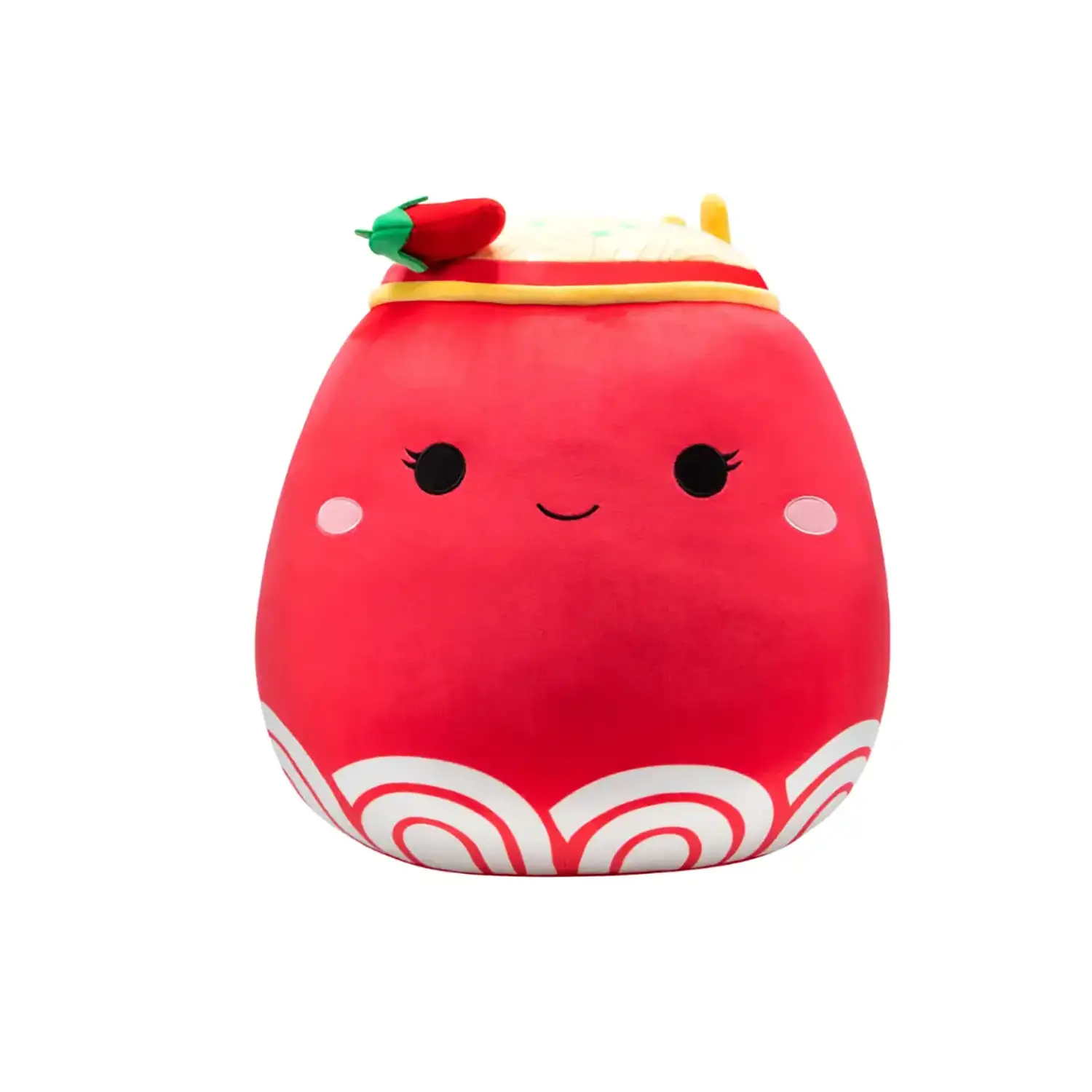 Squishmallows Personaggio 40 Cm: Odion Noodles spicy (Red Fire Noodles) - peluches 0/36 mesi