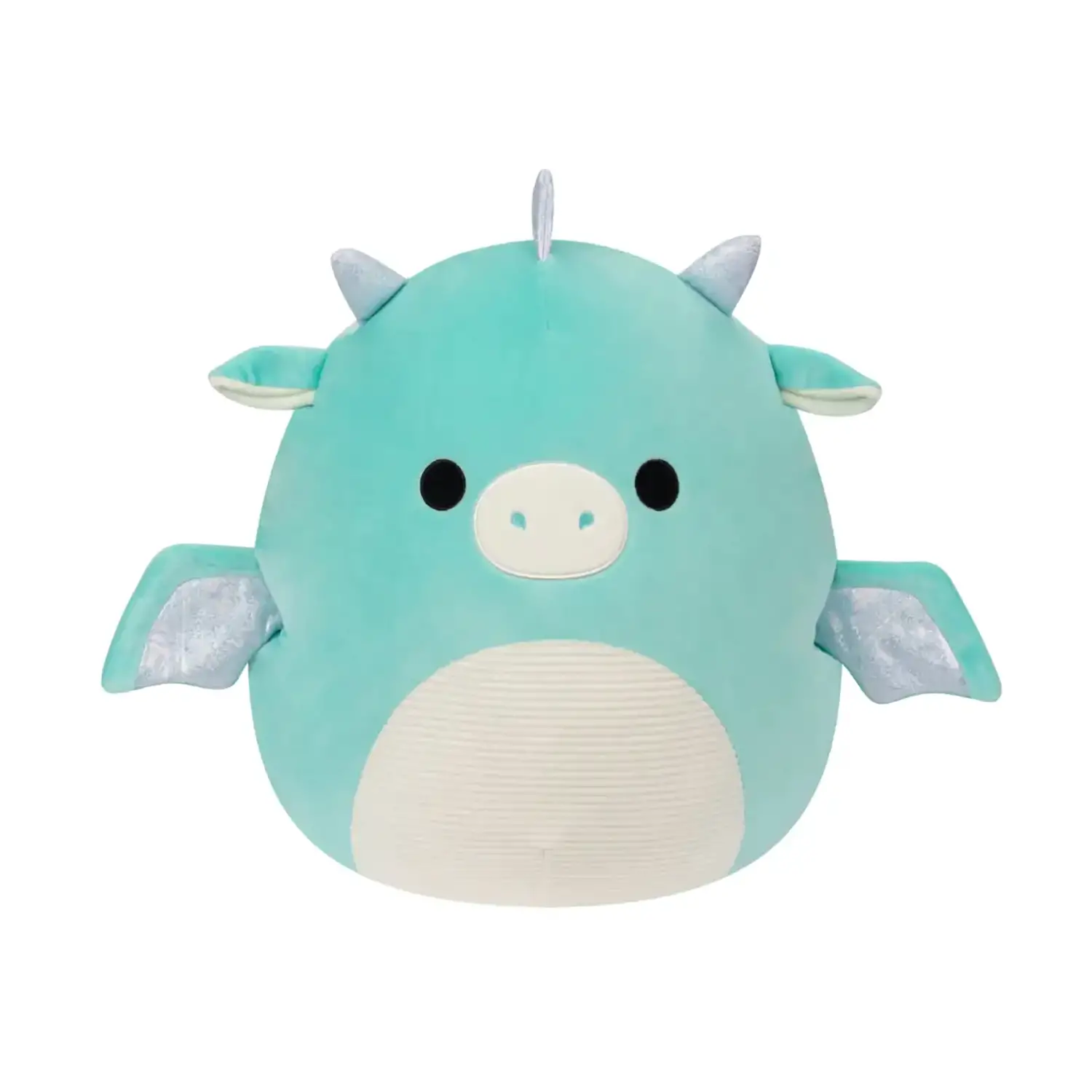 Squishmallows Personaggio 40 Cm: Miles il Dragon Verde (Miles the Teal Dragon) - peluches 0/36 mesi