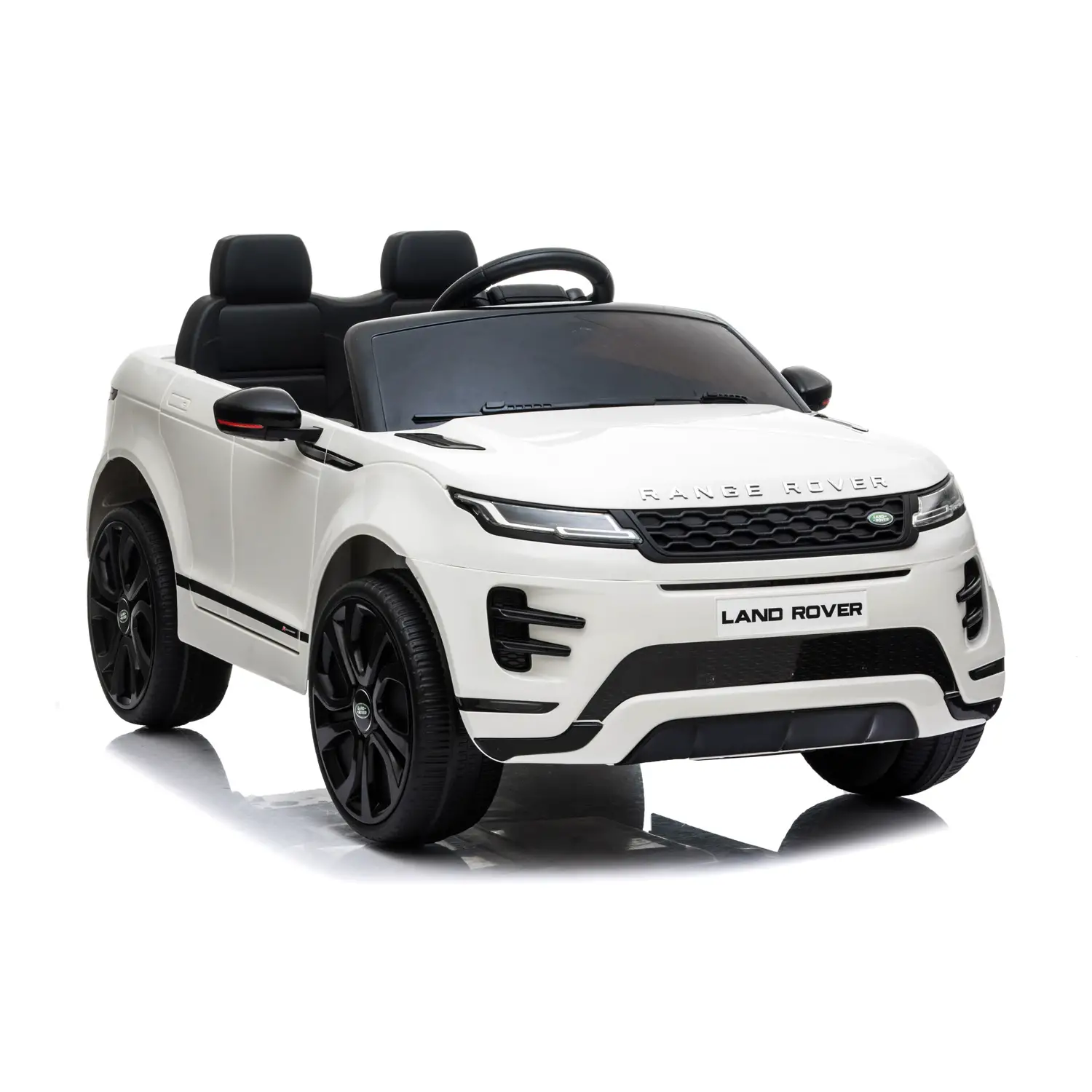 Auto Elettrica Macchina per Bambini 12V Range Rover Evoque Bianca - auto
