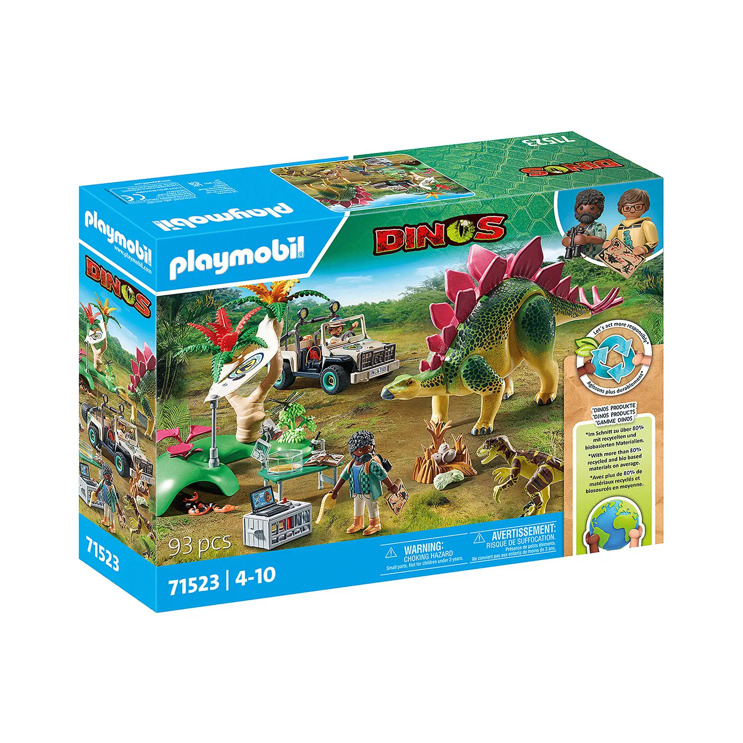 Campo Base Con Dinosauri Playmobil Dinos - playmobil