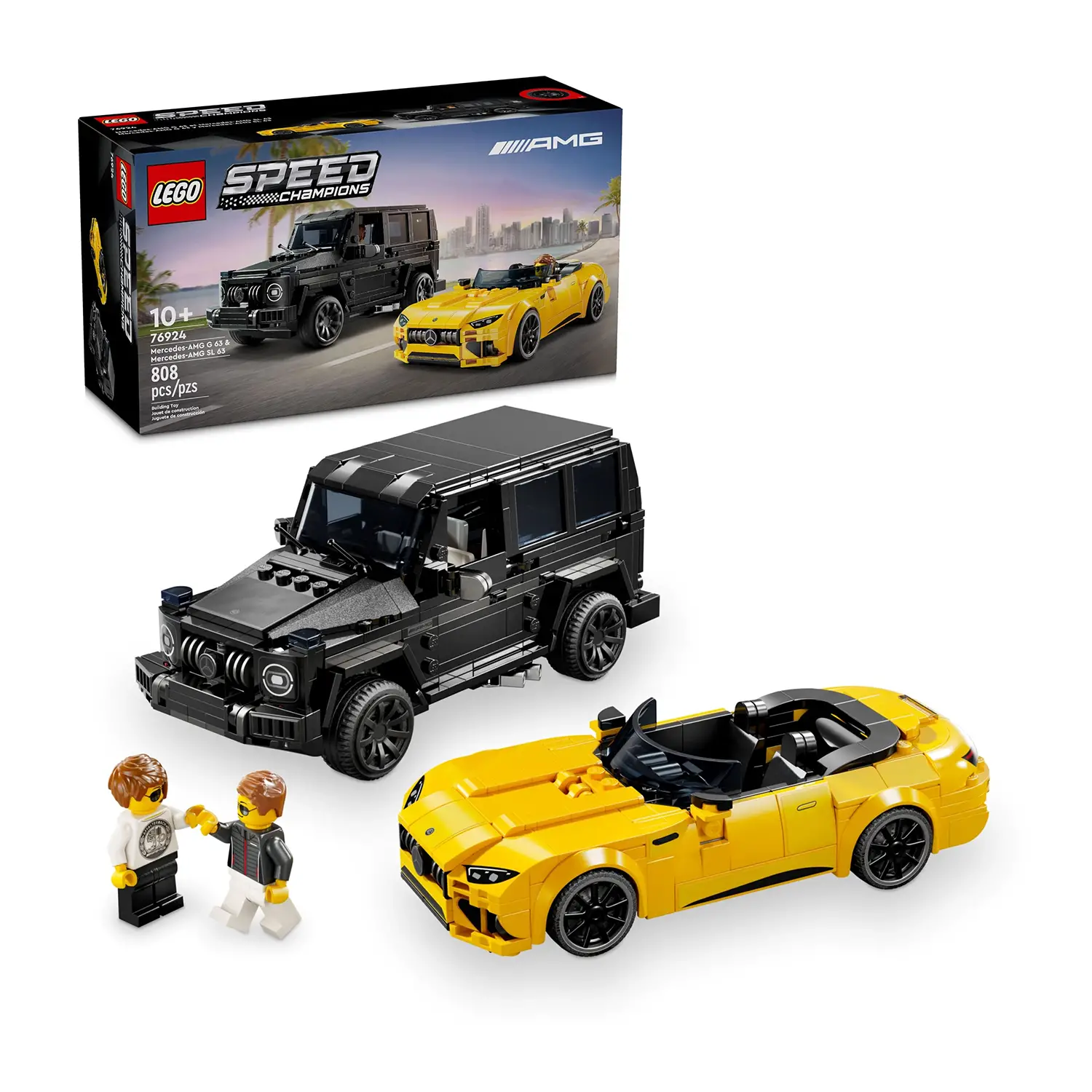 Lego Speed Champions - Mercedes-AMG G 63 e AMG SL 63 76924 - lego