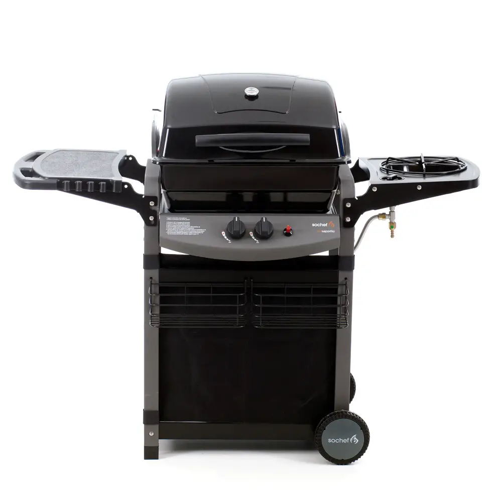 Barbecue Piùsaporillo Australiano a Gas con Fornello – BBQ Sochef - barbecue a gas