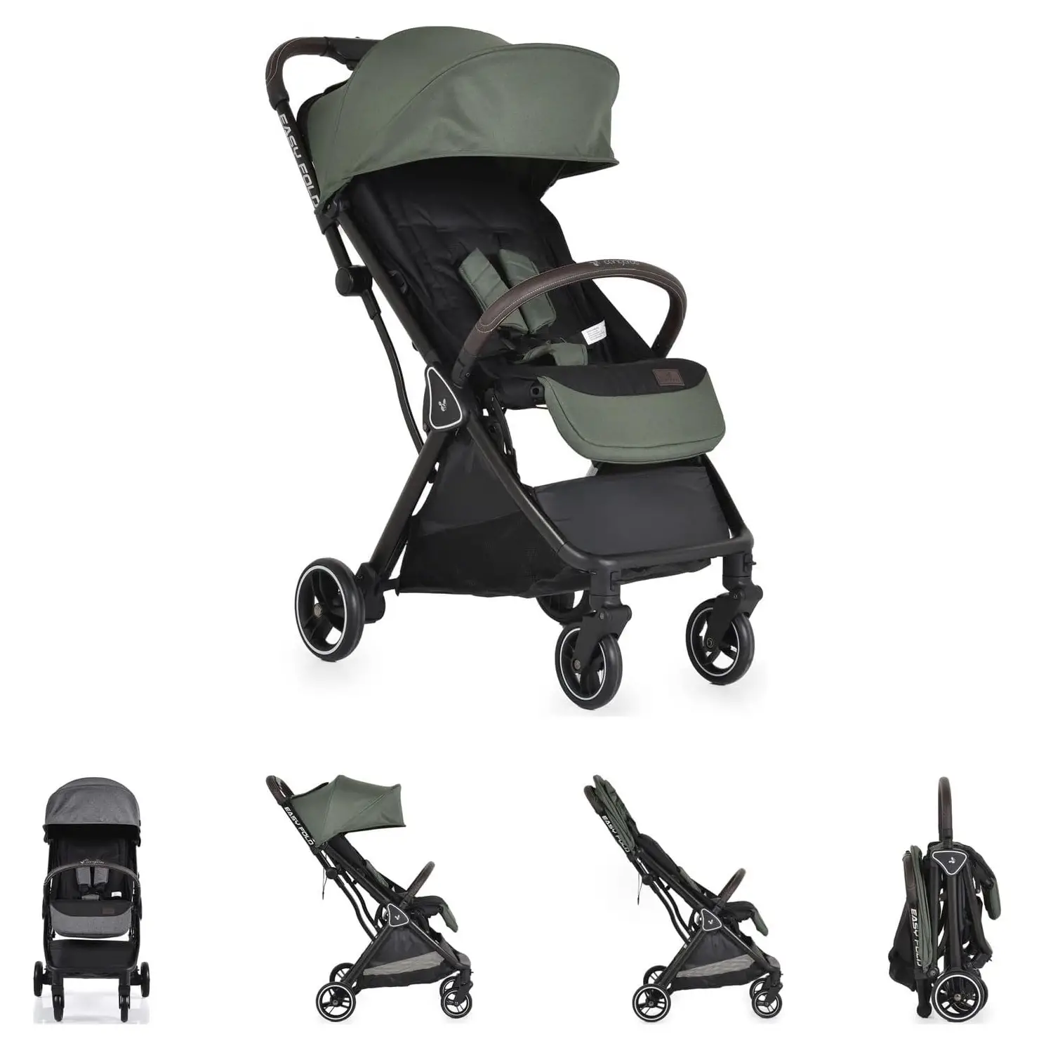 Passeggino Easy Fold Green - passeggini compatti