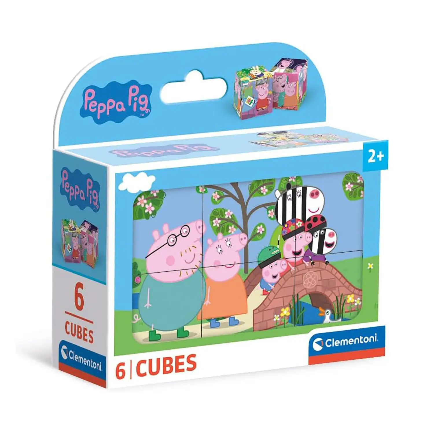Cubi 6 - Peppa Pig 2024 - Puzzle in cartone