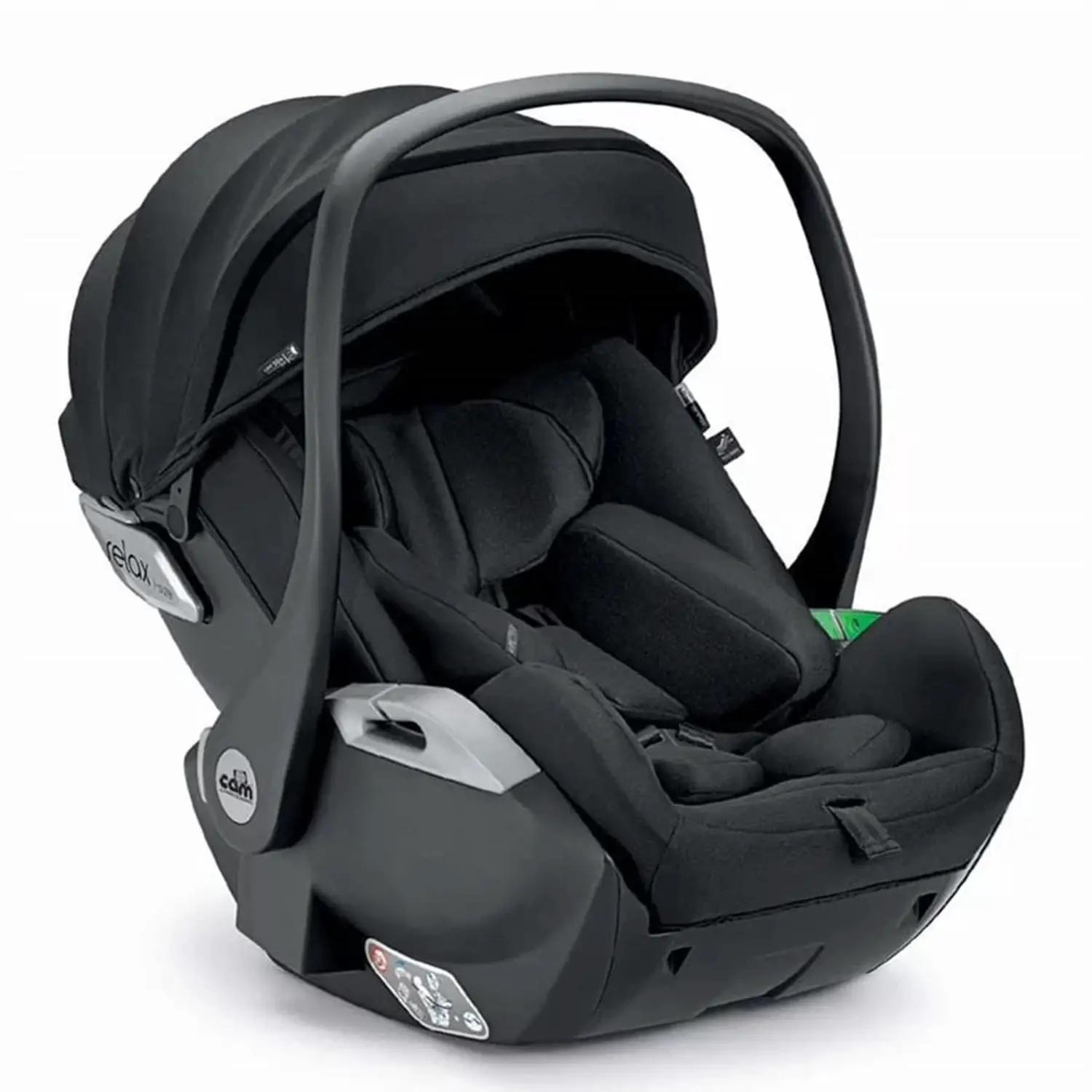Seggiolino Auto Relax I-size Reclinabile Per Modus E Techno Nero S177.179 - bambini 40-105 cm (0-4 anni)