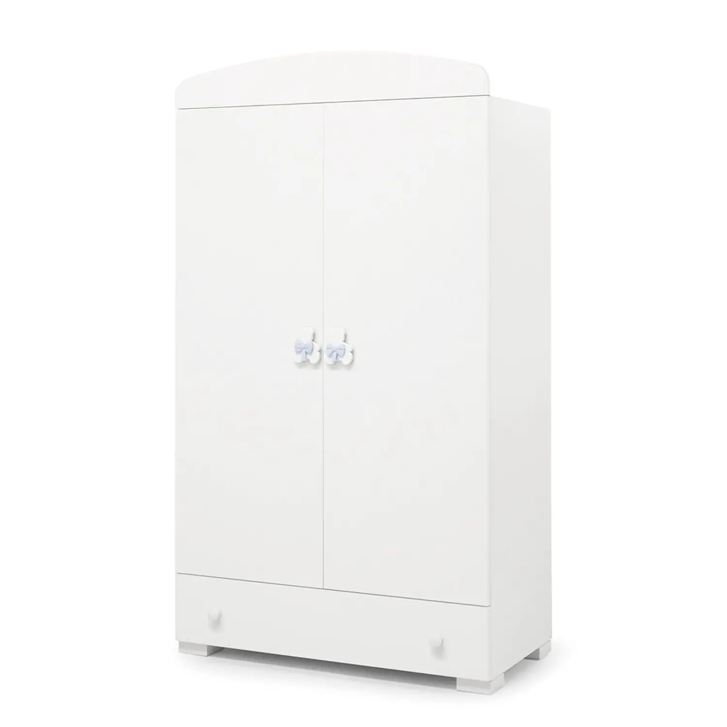 Armadio Dudù Bianco Opaco Fiocco Azzurro - collezioni