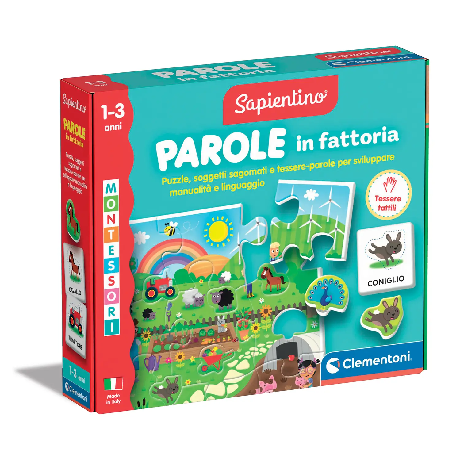 Sapientino Montessori - Parole In Fattoria - sapientino