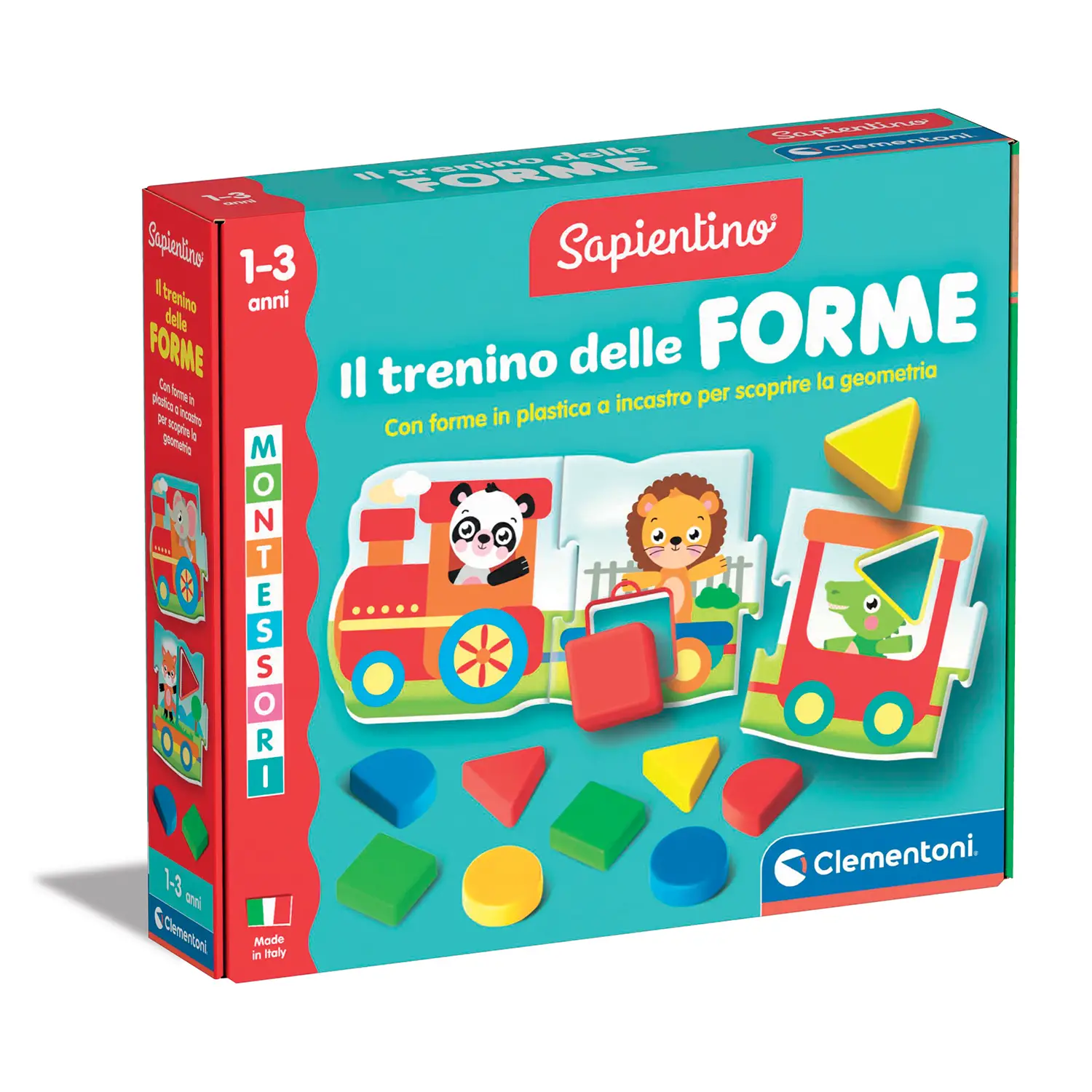 Sapientino Montessori - Il Trenino Delle Forme - sapientino