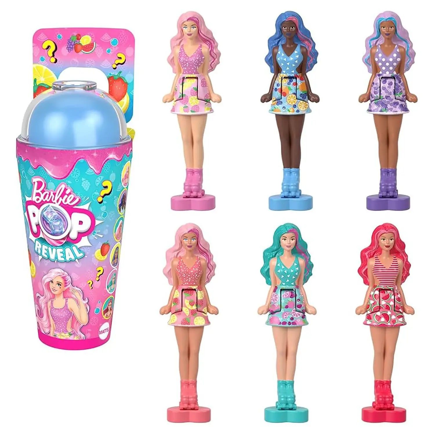 Barbie Miniland Pop Reveal Assortito - collezionabili bambina