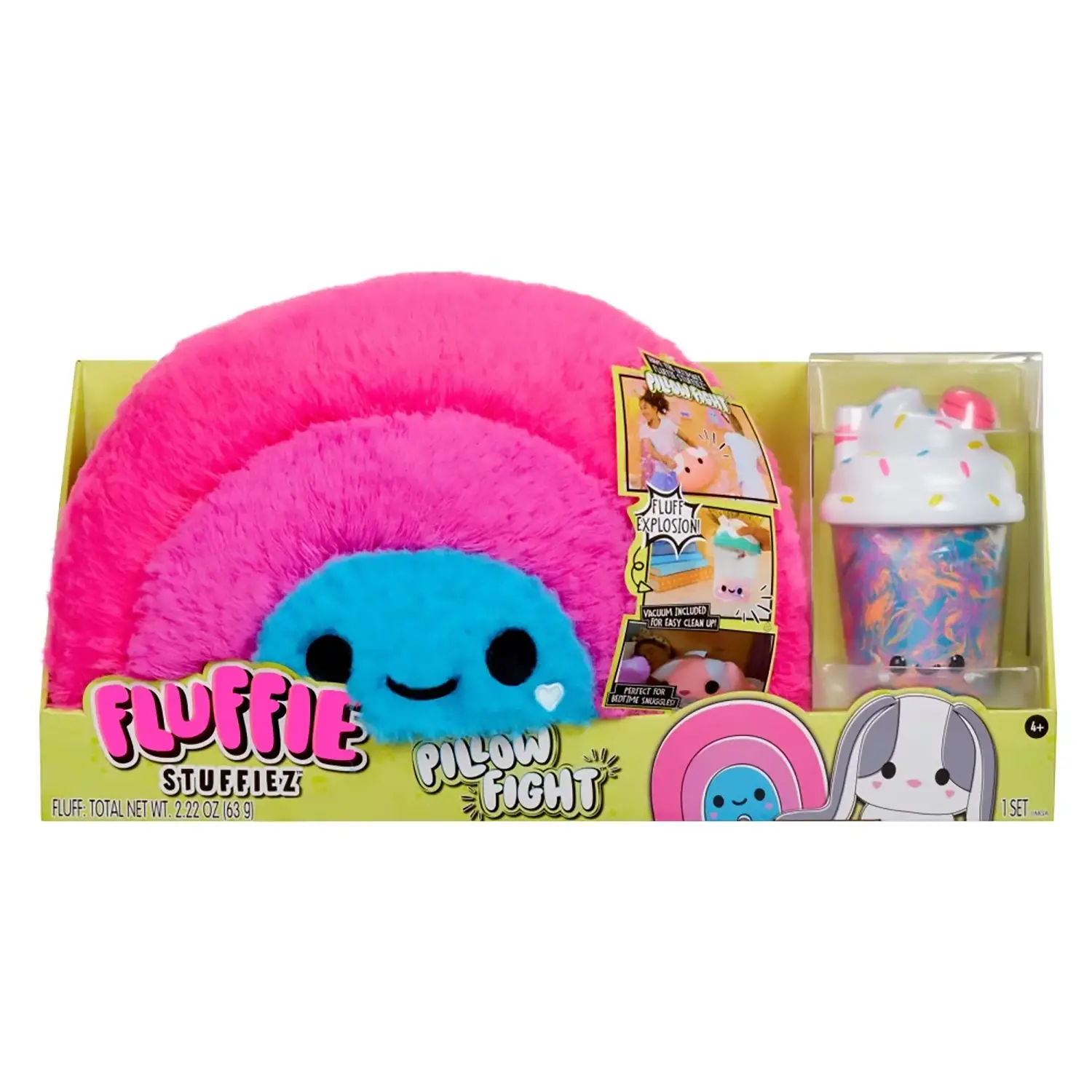 Fluffie Stuffez - Cuscino in peluche Arcobaleno Ora a un Prezzo Super Scontato! - collezionabili bambina
