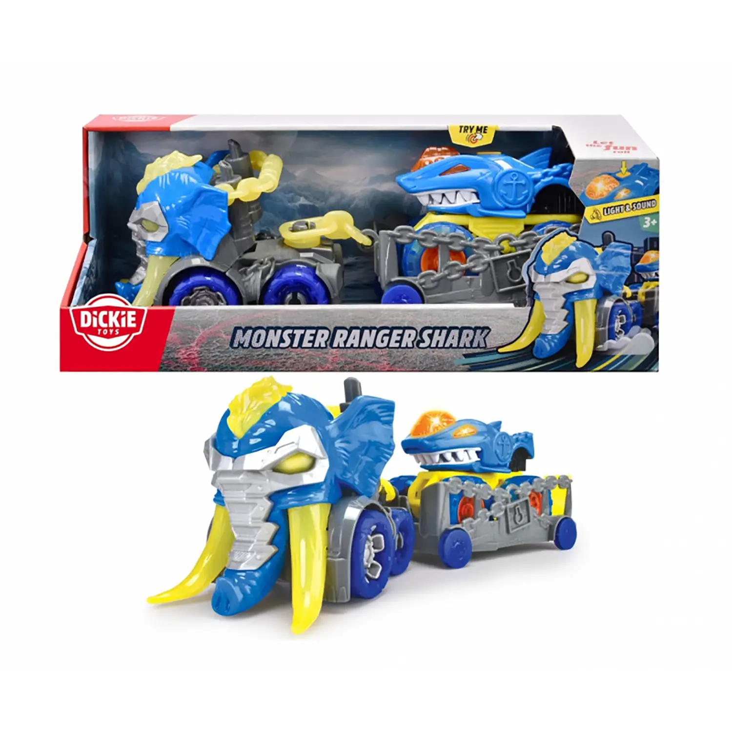 Monster Ranger Shark Cm. 32 L&S - action figures ed accessori
