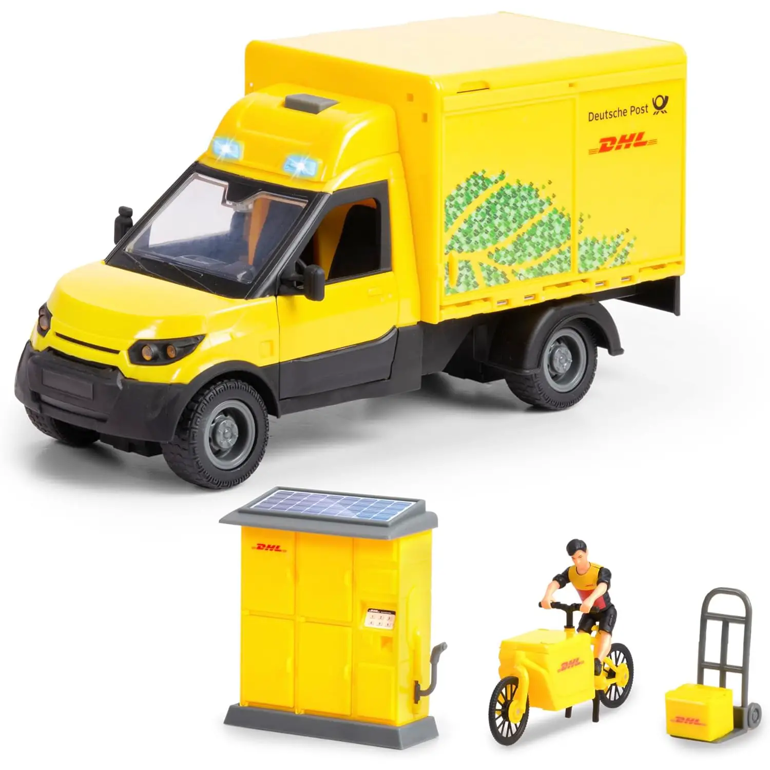 Dickie Toys DHL Delivery Set Cm 25 - modellini