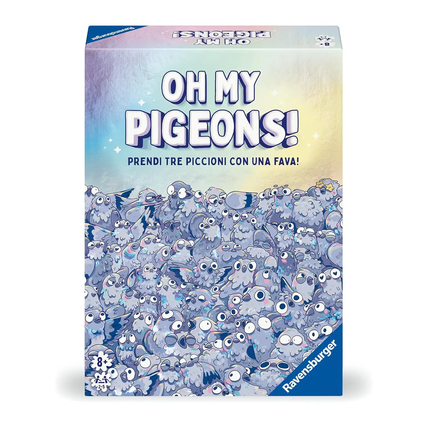 Oh my Pigeons! - Gioco di Carte Ravensburger, 2-5 Giocatori, 8+ - giochi di società