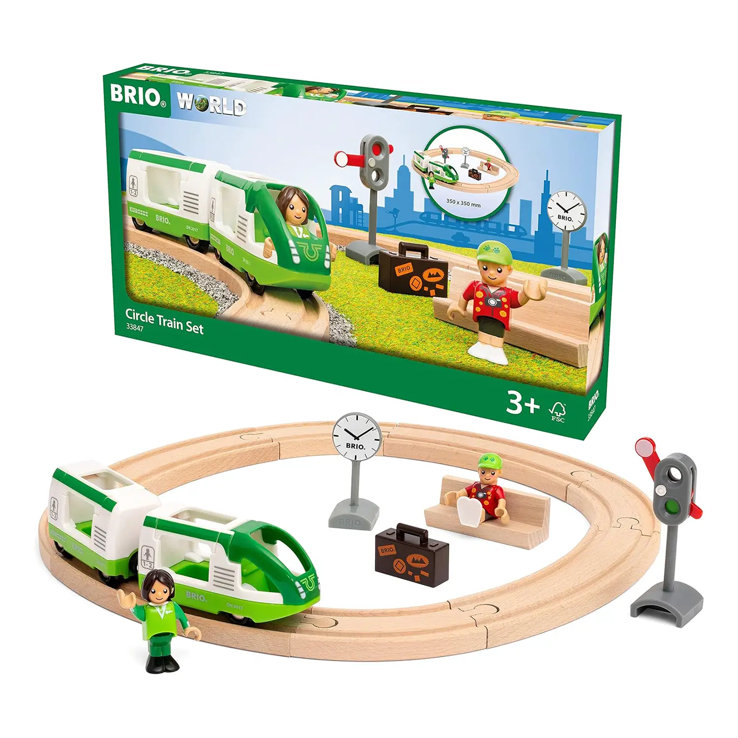 Brio Set Ferrovia Circolare - Costruzioni in legno