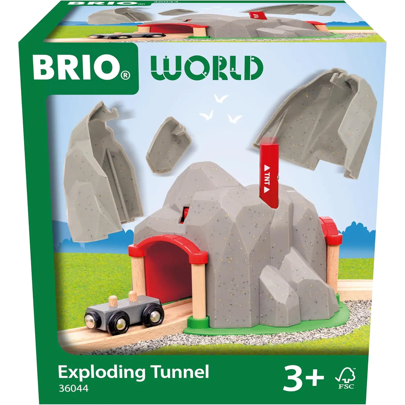 Brio Set Galleria Esplosiva - Costruzioni in legno