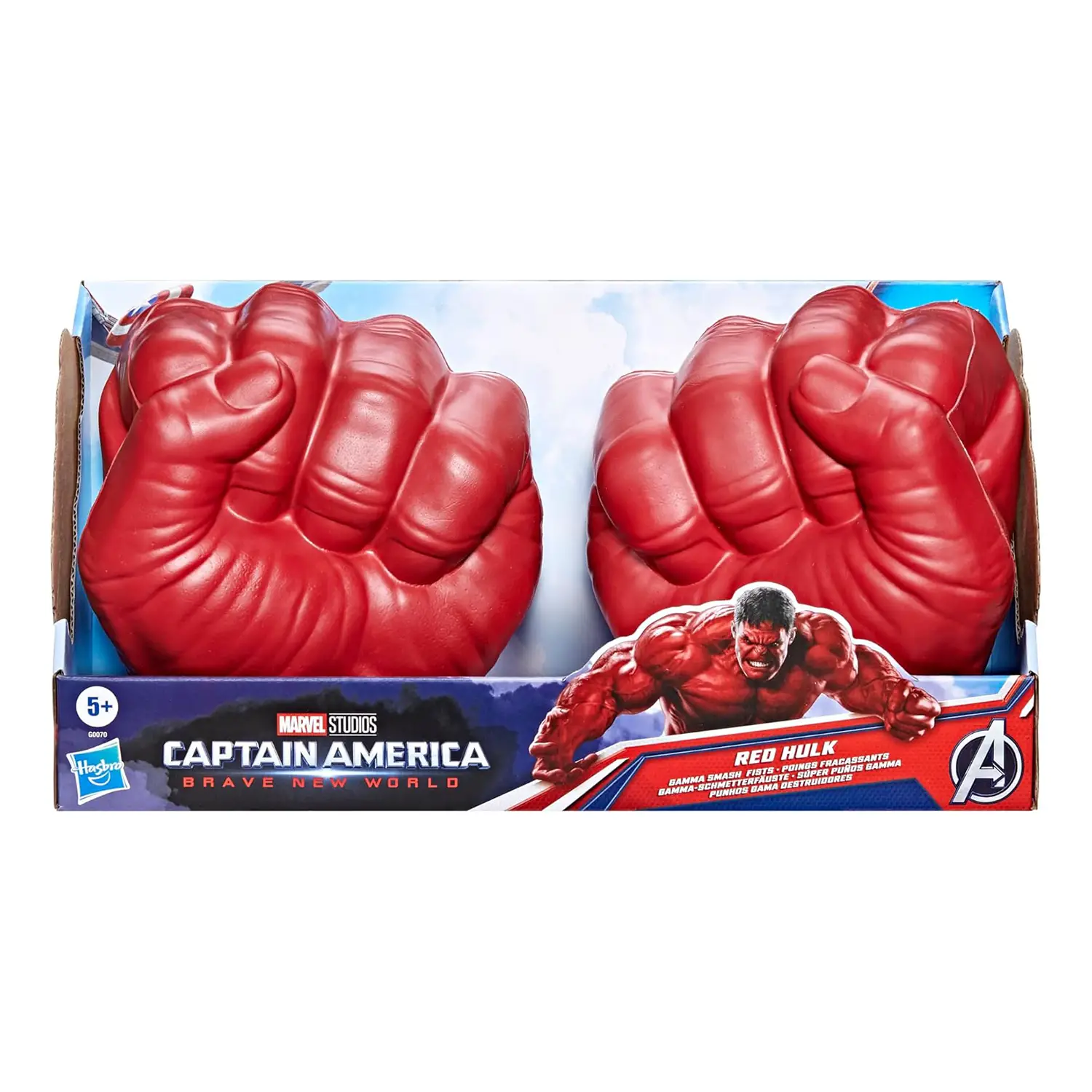 Captain America Nwo Pugni Di Hulk Rossi - action figures ed accessori